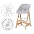 roba Born Up Stair High Chair Set 2-in-1 roba Style Frosty Green High Chair with Reclining Function from Birth