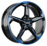 Фото #1 товара Колесный диск литой Ronal R66 jetblack-blue tinted 8x19 ET35 - LK5/112 ML66.5