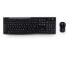 Logitech Wireless Combo MK270 - Full-size (100%) - Wireless - RF Wireless - QWERTY - Black - Silver - Mouse included