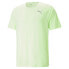 Puma Run Cloudspun Crew Neck Short Sleeve Athletic T-Shirt Mens Yellow Casual To