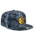 Men's Black Pittsburgh Steelers Shibori 59fifty Fitted Hat