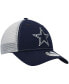 Фото #4 товара Men's Navy Dallas Cowboys Basic Trucker 9FORTY Snapback Hat