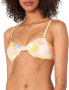 Фото #2 товара Billabong 280906 Women's Bandeau Bikini Top, Groovy Garden Multi, L