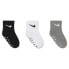 Фото #2 товара NIKE KIDS Core Swoosh Gripper socks 3 Pairs