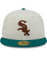 Головной убор New Era Мужской White Chicago White Sox Cooperstown Collection Camp 59FIFTY Белый, 7 3/4 - фото #2