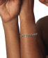 ფოტო #3 პროდუქტის 14K Gold Plated or Rhodium Plated Triple Chain Nevaeh Bracelet