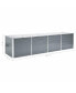 Фото #2 товара Garden Raised Bed Galvanized Steel 126"x31.5"x31.3" Gray