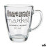 Фото #3 товара Кружка Mug Market Прозрачный Cтекло (320 ml) (6 штук)