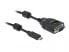 Фото #2 товара Delock 90414 - Black - 2 m - USB Type-C - RS-232 DB9 - Male - Male