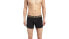 Фото #1 товара Versace 260100 Mens Cotton Blend Iconic Long Boxer Brief black Size 4