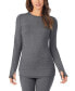 Petite Long-Sleeve Cozy Crewneck Top