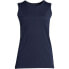 Фото #8 товара Women's Tall Supima Cotton Tank Top