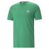 Фото #1 товара Puma Classics Small Logo Crew Neck Short Sleeve T-Shirt Mens Green Casual Tops 5