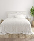 Фото #2 товара The Farmhouse Chic Premium Soft Floral Double Brushed Patterned Sheet Set, California King