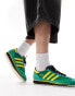 adidas Originals SL 72 RS trainers in green and yellow