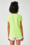 Фото #4 товара Kadın Neon Yeşili T-Shirt 2SAK10131NK