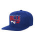 Фото #1 товара Big Boys and Girls Royal Buffalo Bills Champ Stack Flat Brim Snapback Hat