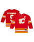 Фото #1 товара Men's Lanny McDonald Red Calgary Flames Captain Patch 1988/89 Blue Line Player Jersey