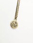 Фото #3 товара Classics 77 roam graphic pendant chain necklace in gold