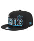 Фото #1 товара Men's Black Miami Marlins Game Day Bold 9FIFTY Snapback Hat