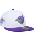 ფოტო #4 პროდუქტის Men's White Toronto Blue Jays 1993 World Series Side Patch 59FIFTY Fitted Hat