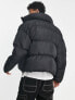 Фото #3 товара COLLUSION padded puffer jacket in black