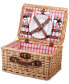 Plaid Red Catalina Picnic Basket