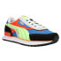 Фото #2 товара Puma Future Rider Displaced Lace Up Mens Multi Sneakers Casual Shoes 383148-02