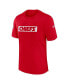 Фото #2 товара Men's Red Kansas City Chiefs Sideline Player Performance T-Shirt