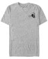 ფოტო #1 პროდუქტის Men's Vintage Line Rabbit Short Sleeve T-Shirt