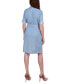 Фото #2 товара Платье NY Collection petite с коротким рукавом и застёжкой на молнии