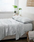 Home Collection Premium Ultra Soft Trellis Vine Pattern 4 Piece Bed Sheets Set, King