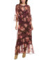 Фото #1 товара Johnny Was Petite Winonna Silk Maxi Dress Women's