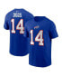 Фото #1 товара Men's Stefon Diggs Royal Buffalo Bills Player Name and Number T-shirt