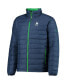 ფოტო #1 პროდუქტის Men's Navy Notre Dame Fighting Irish Powder Lite Omni-Heat Reflective Full-Zip Jacket