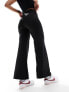 New Look wide leg legging in black