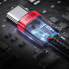 Фото #13 товара Cafule nylonowy kabel przewód USB-C Power Delivery 2.0 100W 20V 5A 2m szary