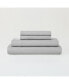 Luxeweave Linen Sheet Set, King Includes 1 Fitted Sheet 76x80x16, 1 Flat Sheet 110x104 2 Pillowcases 20x36
