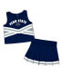 Фото #1 товара Girls Toddler Navy Penn State Nittany Lions Carousel Cheerleader Set