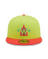 Фото #3 товара Men's Green and Red Washington Nationals 2008 Inaugural Season Cyber Highlighter 59FIFTY Fitted Hat