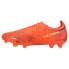 Puma Ultra Ultimate Firm GroundAg Soccer Cleats Womens Orange Sneakers Athletic