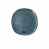 Фото #1 товара Плоская тарелка Bidasoa Ikonic Керамика Синий (20,2 x 19,7 x 1,3 cm) (Pack 6x)