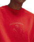 ფოტო #3 პროდუქტის Men's Ferrari Race Big Shield Relaxed-Fit Long Sleeve Graphic T-Shirt