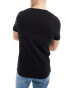 Paul Smith 3 pack loungewear t-shirts with logo in black