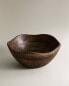 Large mango wood salad bowl