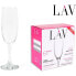 LAV Set of 6 Cava Glasses 220ml Empire