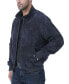 ფოტო #2 პროდუქტის Men WWII Suede Leather Bomber Jacket - Tall