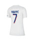 Фото #4 товара Women's Kylian Mbappe White Paris Saint-Germain 2022/23 Third Breathe Stadium Replica Player Jersey