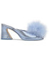 ფოტო #2 პროდუქტის Women's Hadie Fluff Slip-On Dress Slide Sandals