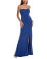 Rene Ruiz Pleated Gown Women's